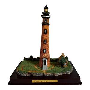 Vintage 1998 Ponce De Leon Inlet FL Oneida Studios Lighthouse Point Collection